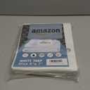 12 Mil Heavy Duty White Tarps 5' X 7', Extra Thick,Durable,Waterproof, UV Resistant, Weatherproof Poly Tarp,with Metal Grommets and Reinforced Edge (Finished Size)-by Raindeway