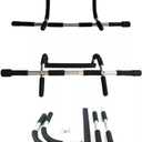 Upgrade Pull Up Bar for Doorway - Max Capacity 330 lbs, Portable Upper Body Workout Bar for Strength Training