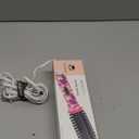 CALISTA GoGo Mini Heated Round Brush | Curl, De-Frizz, and Style Hair with the Mini 7 Styling Tool | Heats to 365F | Perfect for Travel | Dual Voltage | Compatible for Most Hair Types (Pink Petals)