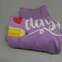 100 Days of School Shirt for Women Happy 100 Days of School Sweatshirt Teacher Graphic Long Sleeve Tops (X-Large)