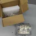 Jetika Christmas Stocking Holders for Mantle Set of 2, Snowflake Stocking Hanger for Mantel Weighted Heavy Metal Stocking Hook Stand for Fireplace Christmas Decorations Indoor Holiday Decor, 2-Pack