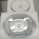 M MCIRCO 4-Piece Glass Casserole Baking Dish, Set of 2 Casseroles With Glass Lids, 1.9 Qt and 3 Qt