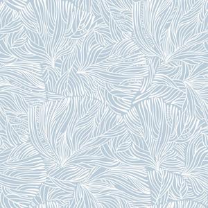 Heroad Boho Peel and Stick Wallpaper Blue Floral Contact Paper Modern Removable Self-Adhesive Wallpaper for Bedroom Living Room Cabinets Decoration Thicken Vinyl Roll Renter Friendly 17.3" x 197"