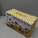 Baby Toys 6-12 Months, 6 in 1 Montessori Toys for Toddlers 1-3, Infant Sensory Pull String Toy, Fidget Spinners Soft Baby Blocks Stacking Cups, Baby Gifts for 1 Year Old