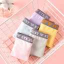 Girls Underwear Cotton Girls Boxer Briefs Comfort Breathable Little/Big Girl Shorts Briefs For 2-16 YRS