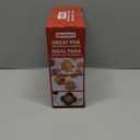 SugarWhisk Mini Waffle Maker Machine, Tiny Waffle Bites Iron for Kids, Bake 8 x 2'' Tiny Waffle Bites, Small Waffle Maker, Compact & Easy Use, Non Stick Surface, Recipe Included, White