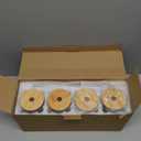 16 oz Drinking Glasses 4pcs Set,Drinking Glasses with Lids and Glass Straws, Iced Coffee Glasses, Iced Coffee Cup Coffee Bar Accessories, Beer Can Glass Coffee Cups, Birthday Gifts