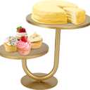 Cake Stand,Birthday Cake Stands,2-Tier Cupcake Stand,Cake Stands for Party Dessert Display