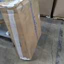 LINSY Vanity with Glass Top, White Makeup Vanity with Storage Drawers, Modern Fluted Vanity Desk with Mirror and Lights, Large Dressing Table with Cabinet and Outlet for Bedroom, Women, Girls