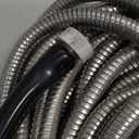 1/2 inch x 50ft Flexible Electrical Conduit, Iron Galvanized Access Line Conduit, for Manage and Protect Home and Industrial Wires