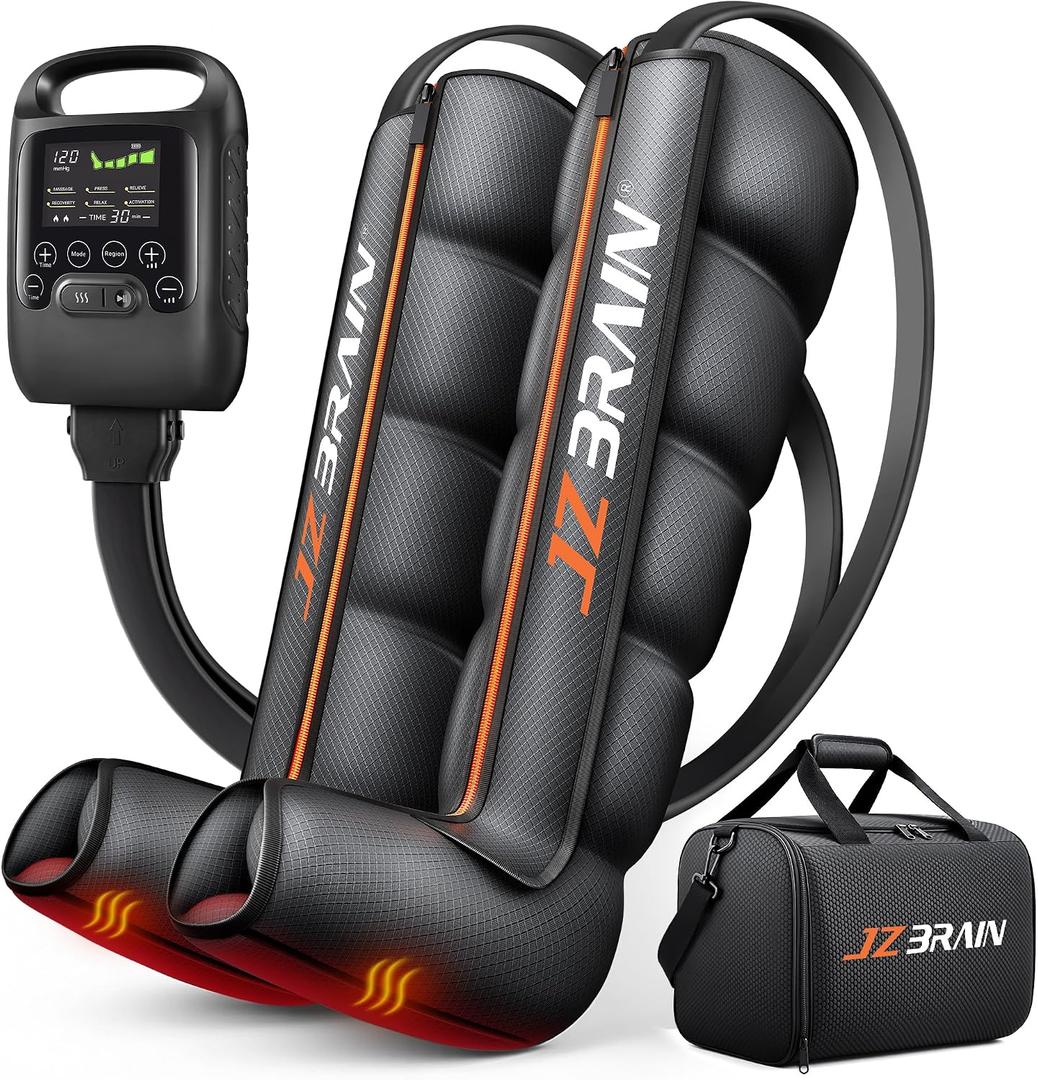 Professional Sequential Air Compression Boots for Athletes, Small
Cordless, Fast Recovery & Circulation, 5 Air Chamber, 6 Smart Mode, 13 Custom Zone, 8 intensity, 3500 mAh, 2 Level Foot Heat