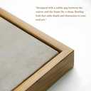 Floating Framed Canvas Wall Art, Vintage Blue Bicycle Flower Basket Wall Decor, Country Nature Landscape Wildflower Poster Print Paintings for Bathroom Living Room Bedroom Home Decor 12x16 inch