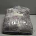 Cozy Bliss Faux Fur Throw Blanket for Couch, Fuzzy Soft Plush Thick Bubble Blanket for Sofa Bedroom Living Room, 50 * 60 Inches Tie-dye Taupe