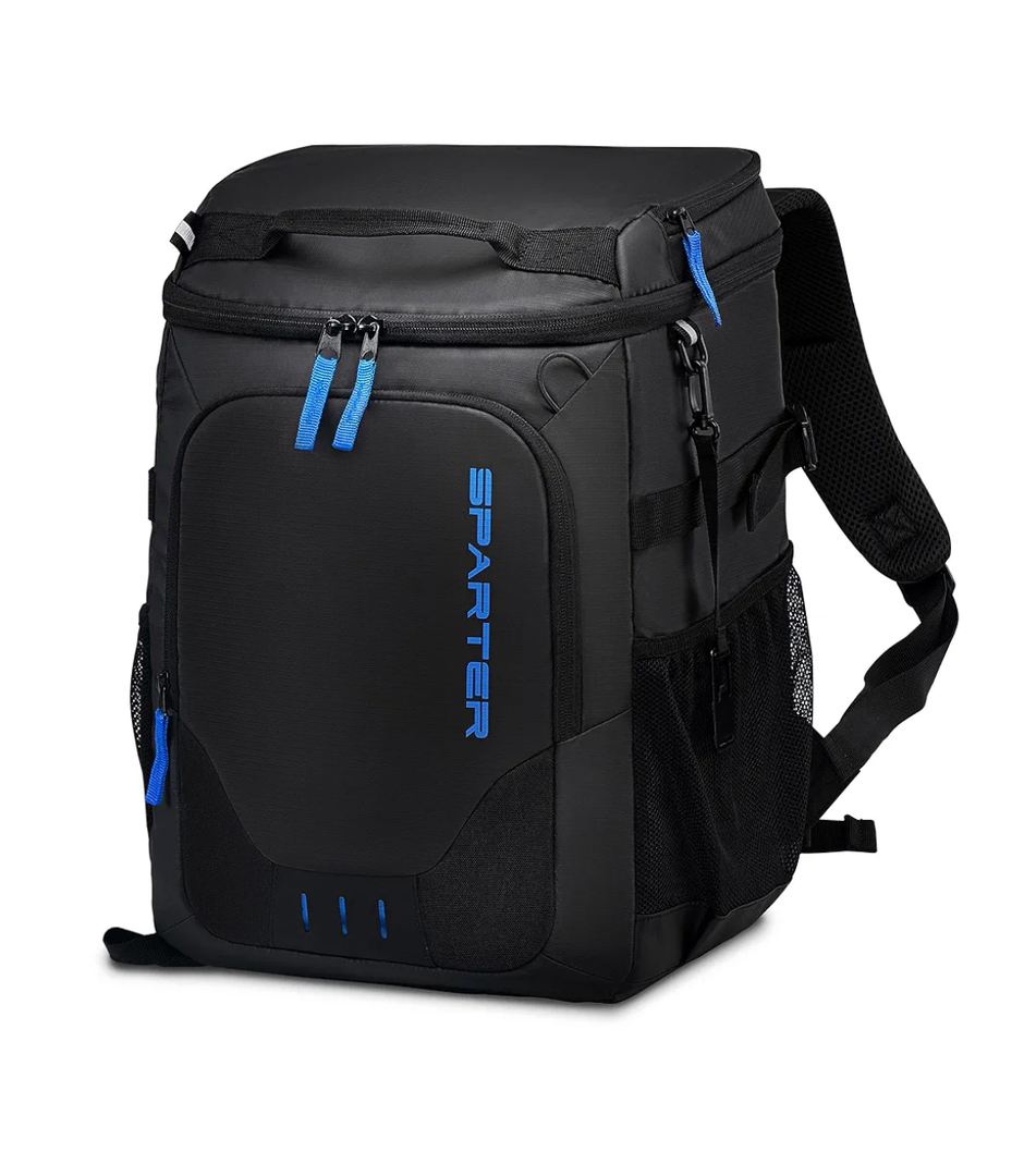 Backpack Cooler Insulated Leak Proof 30/45 Cans, 2 Insulated Compartments Thermal Bag, Portable Lightweight Beach Travel Camping Lunch Backpack for Men and Women