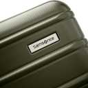 Samsonite Omni 2 Hardside 2 Piece Set - Includes Global Carry-On & Large Checked Suitcases - 360° Dual Spinner Wheels - Integrated TSA Lock & Expansion - Vita Olive
