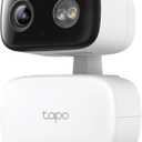 Tapo 1080p Pan/Tilt Indoor/Outdoor Security Camera  Free Person/Baby Cry Detect & Motion Track, 360 View, Color Night Vision, SD/Cloud Storage, Works w/Alexa & Google Home HybridCam 360