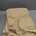 MIULEE Room Darkening Curtains Thermal Insulated Black Out Drapes Solid Window Treatment Long Grommet Light Blocking Blackout Curtain for Living Room Bedroom 2 Panels Set 52 x 84 inch Length Beige