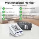 Ovutek Blood Pressure Monitors for Home Use: Large BP Cuff with 240 Memories for 2 Users, Upper Arm Blood Pressure Machine, Accurate BP Monitor with Batteries Type-C Cable