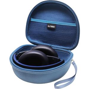 Headphone Case Compatible with Beats Studio Pro/Solo 4 / Studio 3 / Solo 3 / Picun B8 / BERIBES/JLab JBuds Lux ANC Wireless Bluetooth Noise Cancelling Headphones, Blue(Case Only)