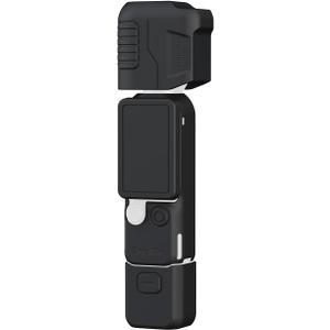 SMALLRIG Silicone Protective Case for DJI Osmo Pocket 4, Modular Multi-Directional Protection, Soft Silicone Material, with Tempered Glass Screen Protector and Wrist Strap - 6007