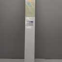 Cordless Light Filtering Mini Blind - 42 Inch Width, 64 Inch Length, 1" Slat Size - Pearl White - Cordless GII Morningstar Horizontal Windows Blinds for Interior by Achim Home Decor