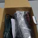 Fanovo 25.7ft Christmas Pathway Lights Outdoor with C9 Strawberry 20 LED Bulbs, Multicolor Christmas Walkway String Lights with Stakes for Driveway, Yard, Patio, Connectable & Weatherproof