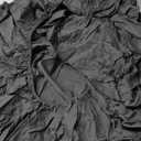 Bamboo Viscose Fitted Sheet Queen Size Only, 400 Thread Count, 16" Deep Pocket Cooling Bottom Sheets for Hot Sleeper, Silky Soft Breathable (Queen, Dark Grey