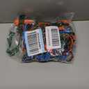 Tainehs Women's Sexy Halter Thong Bikini Tie Two Sides Bottom Triangle Bikini Swimsuits (Medium, Floral Blue)