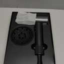 CONFU Hair Dryer, 110000 RPM Fast Drying Blow Dryer with Magnetic Diffuser and Concentrator, Professional Lightweight Ionic Hair Dryer for Women and Men (Black)