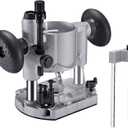 Dobetter Plunge Router Base Replace for Makita 196094-2, Aluminum Plunge Router Bracket Compatible with Compact Palm Router-DBPB700