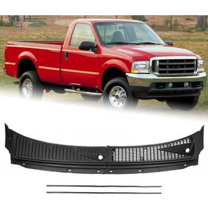 Windshield Wiper Cowl Cover Panel Fit for 1999-2007 Ford F250 F350 F450 F550 Super Duty 2000-2005 Excursion Front Grille Insert Panel Left and Right Side 3C3Z-25022A68-AAA
