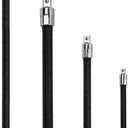 FTIHTRY 4-Piece Flexible Socket Extension Bar Set 1/2" 1/4" 3/8" Shaft Drive 1210" 8" 6"