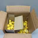 Bonuci 50 Pcs Construction Party Favors Mini Flashlight Keychain Miniature Helmet Flashlight Small Safety Hat Keychain for Man Construction Themed Birthday Party Prizes Supplies Gifts