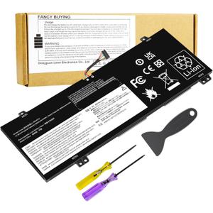 L18C4PF3 Laptop Battery for Lenovo ideapad C340-14API C340-14IML C340-14IWL S540-14API S540-14IML S540-14IWL Flex-14IML Flex-14IWL Flex-14API L18M4PF3 L18M4PF4 L18C4PF4 81SS000DUS 81SS0005US (9.56*3.38*0.16inch)