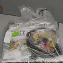 Elite Gourmet EMG1100 11" Electric Indoor Nonstick Grill Dishwasher Safe, Cool Touch, Fast Heat Up Ideal Low-Fat Meals, Includes Tempered Glass Lid, Black