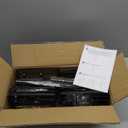 Corner Shower Caddy Organizer Tension Pole, Adjustable 6 Shower Shelves Corner Shelf 30-120Inch Rustproof Shower Rack for Inside Shower, Extra Towel Bar Soap Dish Bathroom Organizers and Storage Black