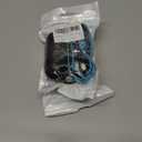 2 x Dog Leash, Short Dog Leash, Leashes for Large Breed Dogs,Traffic Padded Handle- Reflective Training Lead, Perfect for Medium to Large Dogs(12 Inch, Blue)