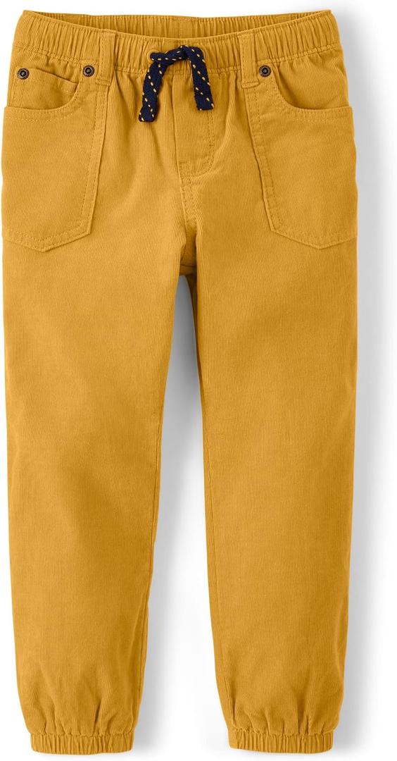 Gymboree Boys and Toddler Pull on Jogger Pants (Yellow, 10)