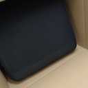 YOUFI Extra Thick Large Seat Cushion -19 X 17.5 X 4 Inch Gel Memory Foam Cushion with Carry Handle Non Slip Bottom - Pain Relief Coccyx Cushion for Wheelchair Office Chair (Black (1PACK))