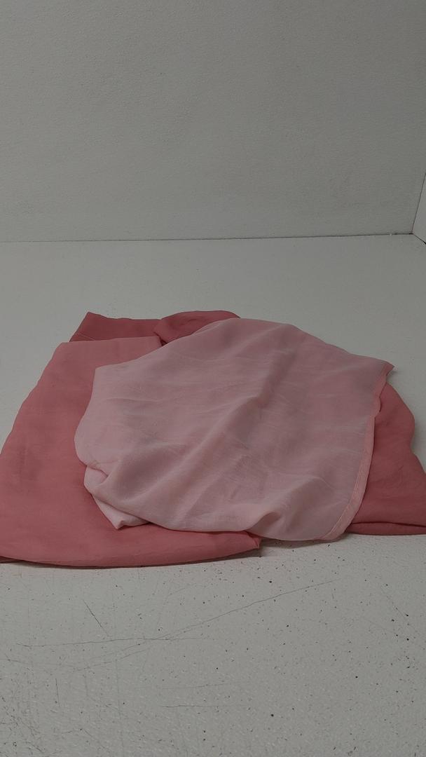 Womens Scarf Shawl Pink 2 Pieces Purainbow