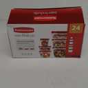Rubbermaid Assorted Food Storage Container Set - Case of: 1; Each Pack Qty: 24; Total Items Qty: 24