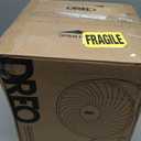 DREO Fan for Bedroom, 13-Inch Oscillating Table Air Circulator Fan for Whole Room, 120 Tilt Adjustment, 25dB Ultra-Quiet, 75ft Powerful Airflow, 4 Speeds Desk Fans with Remote for Home, Office, Small