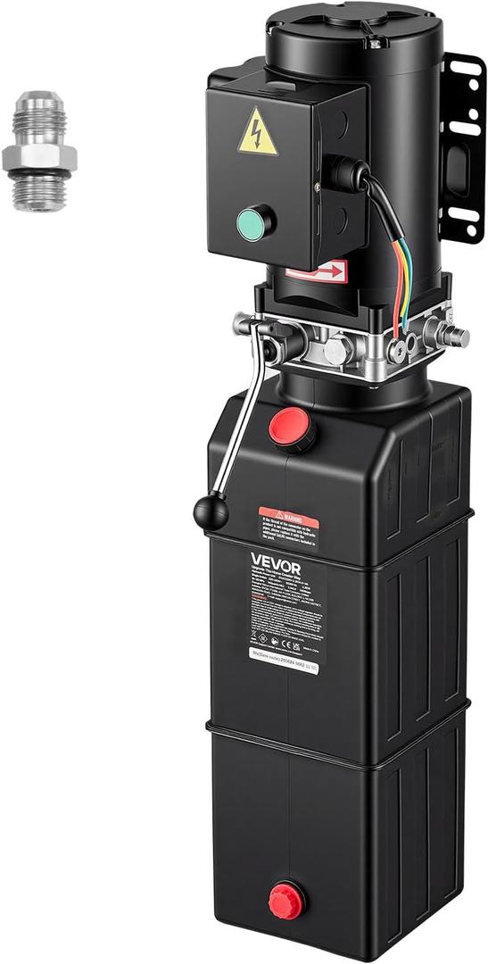VEVOR 14 Quart Hydraulic Pump 2.2KW AC 220-240V Hydraulic Dump Trailer Pump