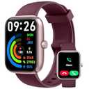 Smart Watch for Men Women with Bluetooth Call, Alexa Built-in Smartwatch, 1.83"DIY Dial Fitness Watch with Sleep Heart Rate SpO2 Monitor, 100+ Sport Mode, IP68 Waterproof Watch Compatible with Android iOS