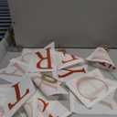 Doumeny Happy Birthday Burlap Banner Boho Birthday Garland Bunting Bohemian Party Hanging Flag White Happy Birthday Bunting Garland Rainbow Party Banner for Women Men Birthday Kid Photo Backdrop