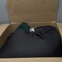 CYMULA Camping Cot Mattress 2in Memory Foam Sleeping Pad,Soft Warm Non-Slip Camping Mattress Topper with Retaining for Adults,Portable Roll up Pad for Travel(75 x30)only Mattress (Dark Green)