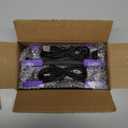 Rechargeable Black Light, Battery Powered Blacklight, Cordless 395nm Ultraviolet Flood Light for Neon Glow Party,Halloween,Body Paint,2 Packs