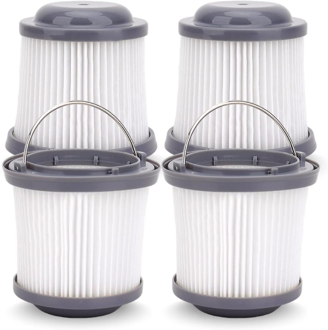 PVF110 Replacement Filters for Black and Decker Handheld Pivot Vacuums PHV1810 PHV1410 PHV1210 BDH2000PL BDH2020FLFH BDH2020 FLBDH1620FLFH, Compare to Part # 90552433-4Pack