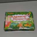 Toys for Toddlers, 11 Magnetic Wooden Dinosaur Train Set, Montessori Toys for Toddlers, Preschool Educational Material for Kids, Birthday Gifts for Boys, Girls