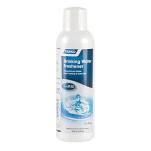 Camco TastePURE Drinking Water Freshener - Prevents Algae and Slime Build Up in Your Drinking Water Tank, Rids Odors and Bad Tastes 16 oz (40206) + scotch expandable poly mailer 10x 12.9 in